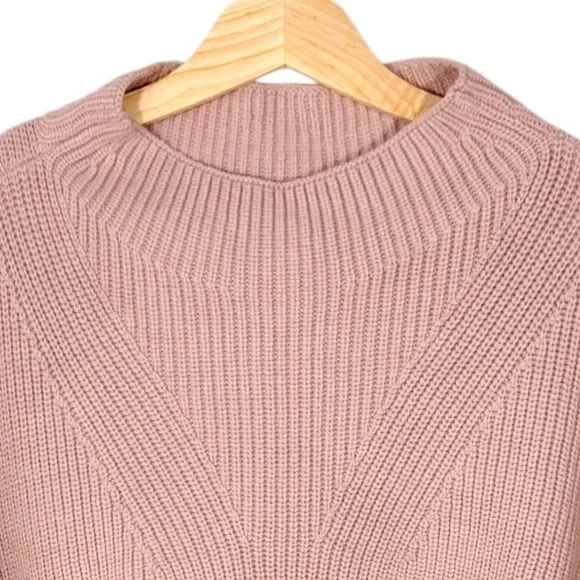 Anthropologie Maeve Katey Mock-Neck Bell-Sleeve Sweater XL - Picture 5 of 10